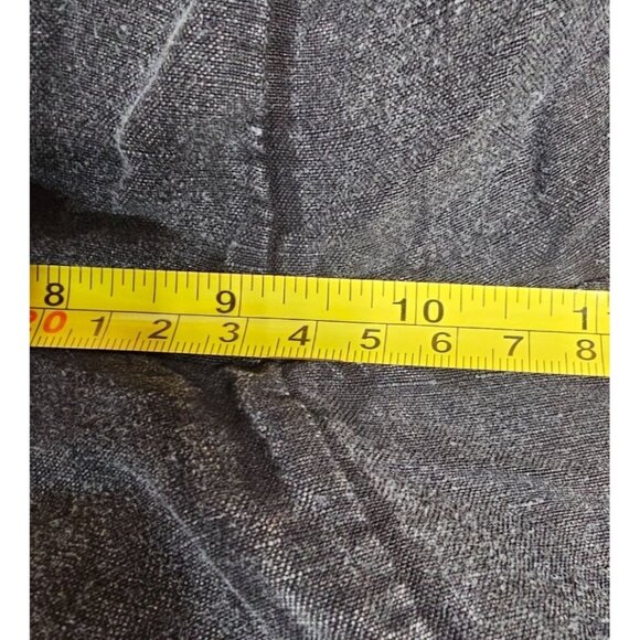 Anthropologie Womens XS Black Vintage Wash Embroidered Parachute Pants - Picture 8 of 13